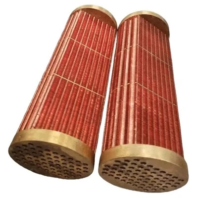 Mkuwa Fin Marine Shell Core Intercooler Kusinthana Kutentha