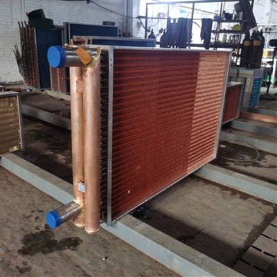 Kugwira ntchito kwapachanya kwa mkuwa Tube Fin Heat Exchanger Kuwola - Ukaboni wa HVAC Mapulogalamu Mafakitale